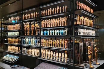 Some of Tutankhamun's shabtis