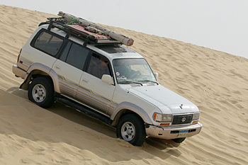 Dune bashing