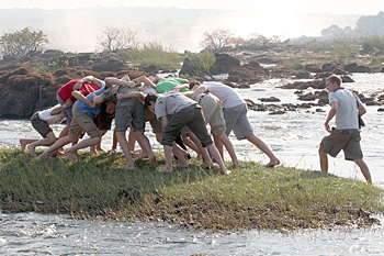 Hot #2 at Victoria Falls